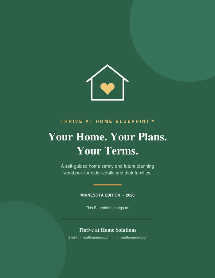 Thrive at Home Blueprint workbook cover